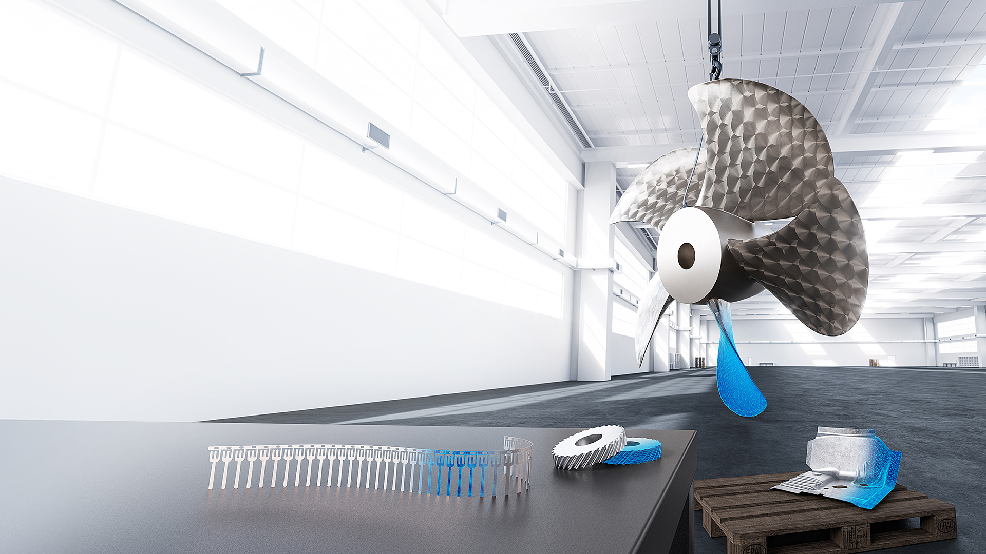 Quality assurance for metal products of various manufacturing processes 