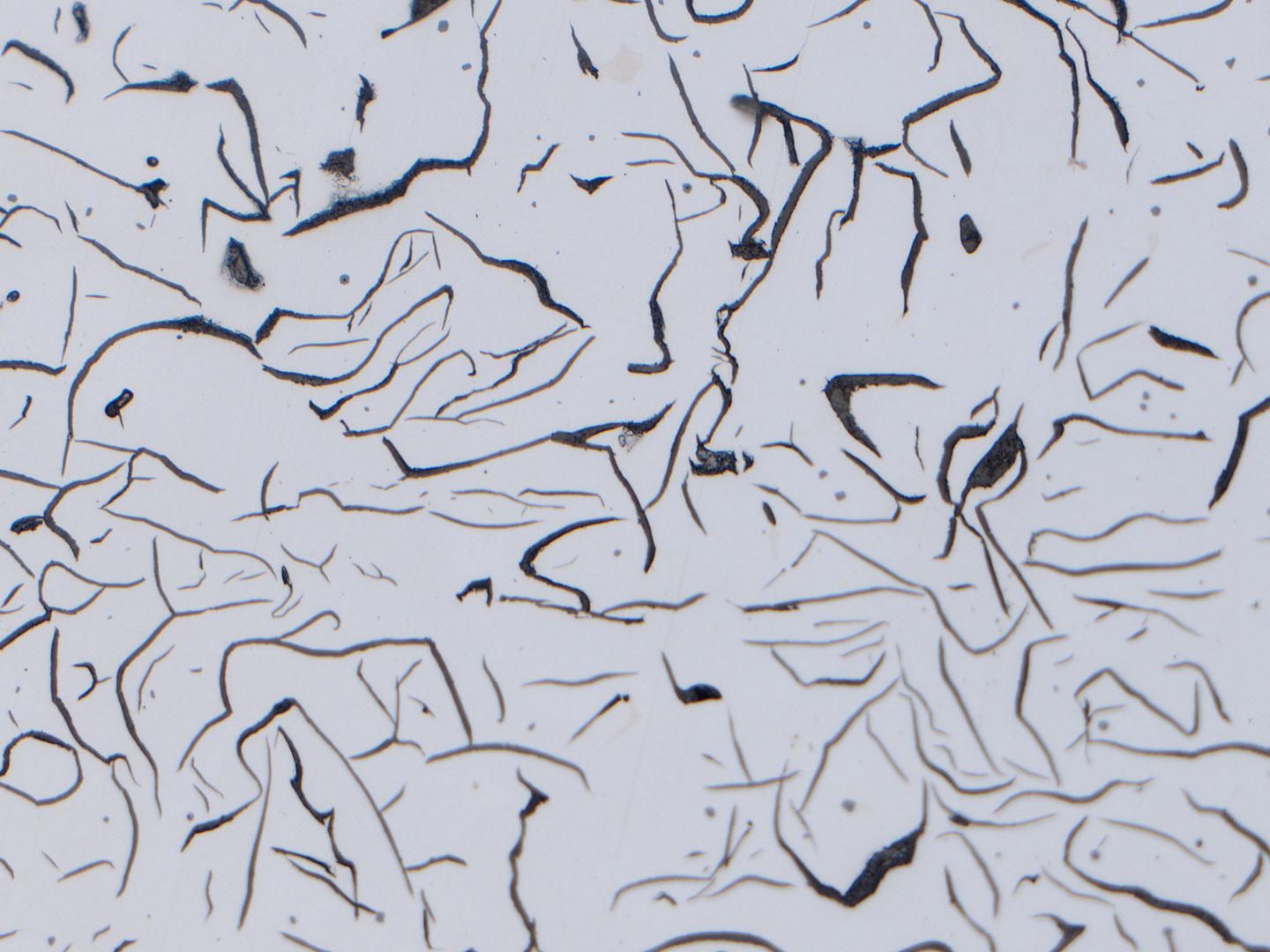 Image of a cast iron analysis.