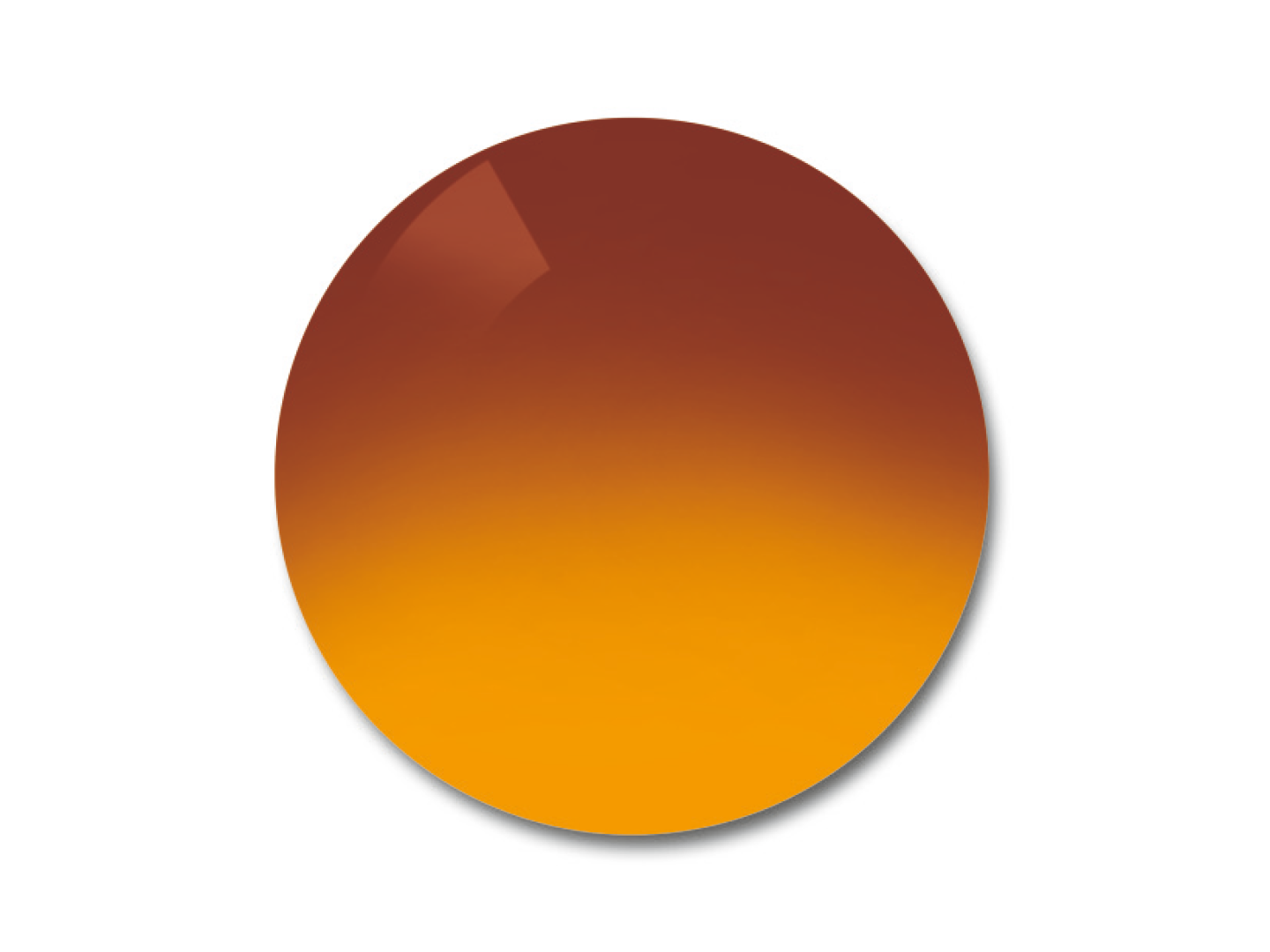 Colour example of the ProGolf Gradient 75/25% lens tint. 